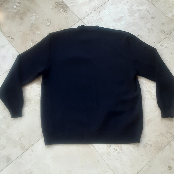 Saint James Button Shoulder Breton Wool Sweater, Made In France, BARELY PRE-WORN - Picture 12 of 15